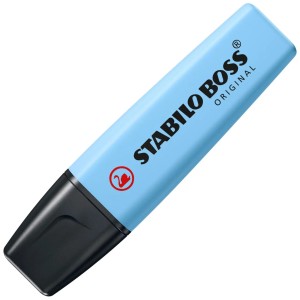 Evidenziatore - STABILO BOSS ORIGINAL Pastel - Azzurro Cielo