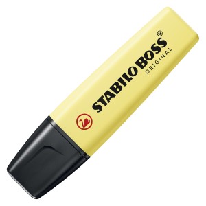 Evidenziatore - STABILO BOSS ORIGINAL Pastel - Giallo Banana