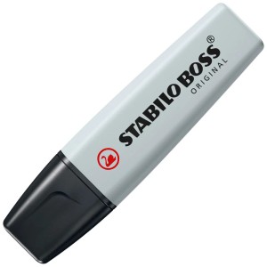 Evidenziatore - STABILO BOSS ORIGINAL Pastel - Grigio Polvere