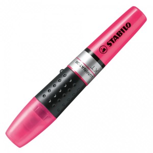 Evidenziatore - STABILO LUMINATOR - lunga durata e doppio tratto (2 + 5 mm) - Rosa