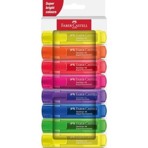 Astuccio da 8 Evidenziatori Superfluo Faber-Castell