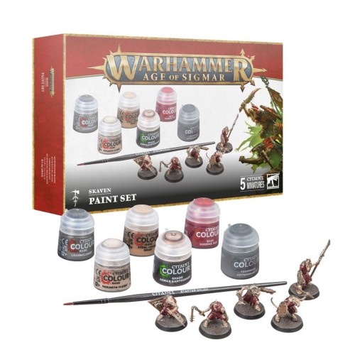 Games Workshop - Warhammer Age of Sigmar - Skaven Paint Set