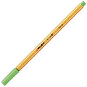 Fineliner - STABILO point 88 - Verde foglia