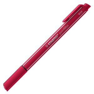 Fineliner Premium - STABILO pointMax - Rosso scuro