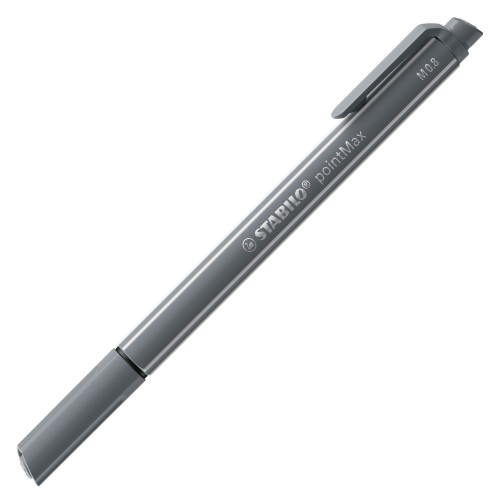 Fineliner Premium - STABILO pointMax - Grigio scuro