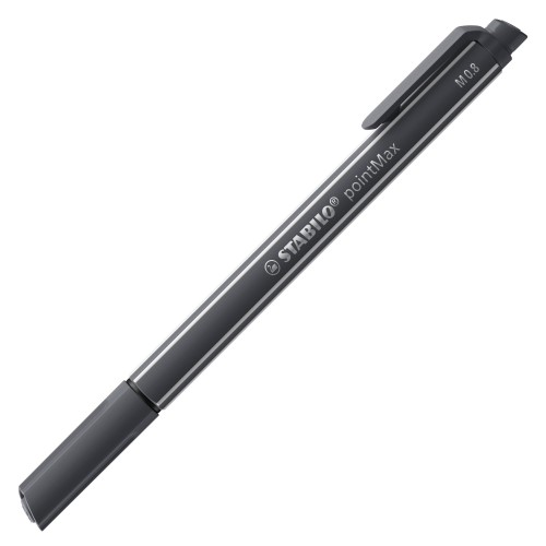 Fineliner Premium - STABILO pointMax - Grigio nerastro