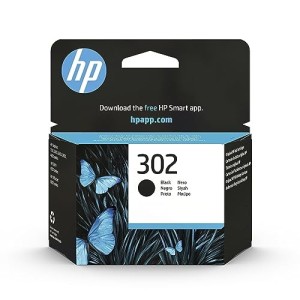 CARTUCCIA HP 302 BK NERO F6U66AE ORIGINALE