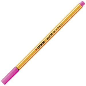 Fineliner - STABILO point 88 - Rosa fluo