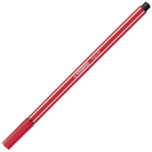 Pennarello Premium - STABILO Pen 68 - Carminio