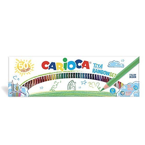 Carioca Tita Rainbow Set 50 Colori