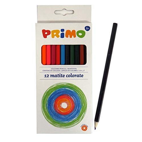 12 Pastelli Primo Colorate Laccate FSC