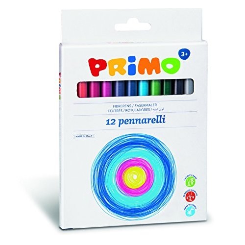 12 Pennarelli Primo Superlavabili Made in Italy