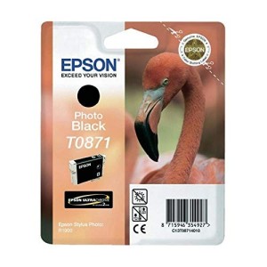 CARTUCCIA ORIGINALE EPSON T0871 PHOTO NERO