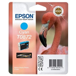 CARTUCCIA ORIGINALE EPSON C13T08724010 T0872 CIANO