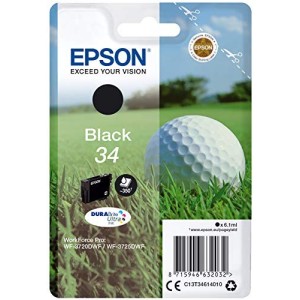 CARTUCCIA EPSON C13T34614010 T3461 BLACK ORIGINALE