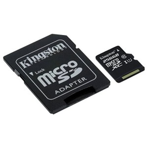 MICRO SD 256GB KINGSTON CLASSE 10 CON ADATTATORE