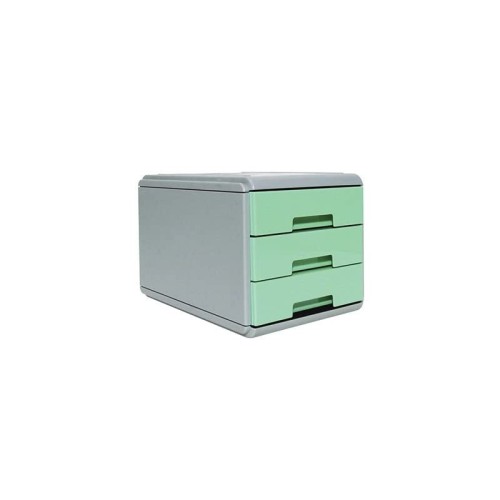 Minicassettiera 3 Cassetti Arda Pastel Verde Pastello