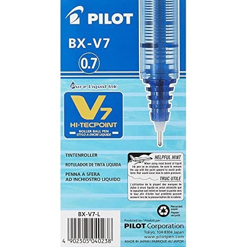 PENNA PILOT V7 LIQUID BLU 12PZ