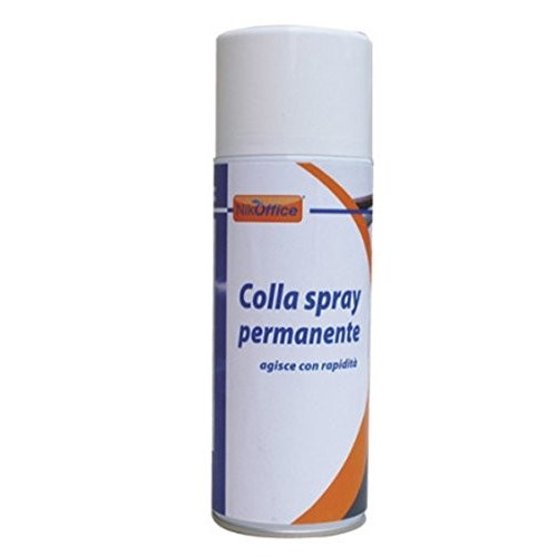 Colla Spray Permanente 400ml Nikoffice