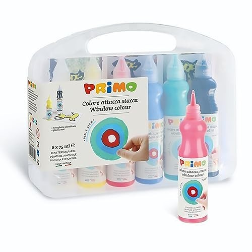 Valigetta Primo Windows Colour set 6 colori + 2pz