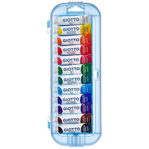 Giotto 12 tubetti 7,5 ml tempera extrafine senza pennello