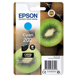 CARTUCCIA ORIGINALE EPSON 202 CIANO C13T02F24010