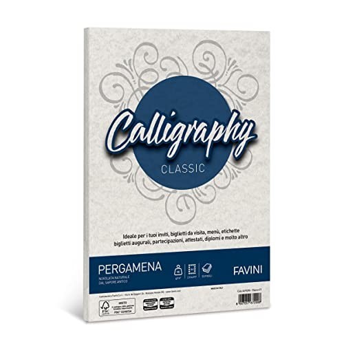 Favini Calligraphy Pergamena Bianca 90gr 50ff