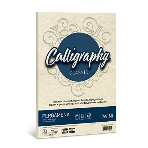 Favini Calligraphy Pergamena Naturale 90gr 50ff