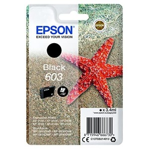 CARTUCCIA ORIGINALE EPSON C13T03U14010 603 BK