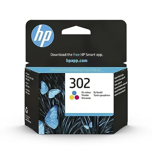 CARTUCCIA HP 302 COLORE F6U65AE ORIGINALE SCADUTA GARANTITA AL 100%