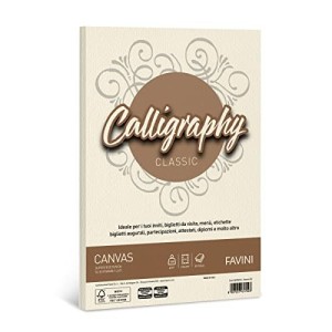 Favini Calligraphy Canvas Avorio 100gr 50ff