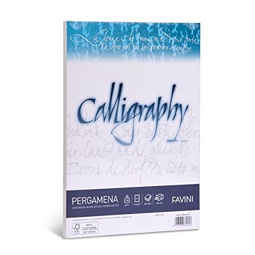 Favini Calligraphy Pergamena Bianca 190gr 50ff