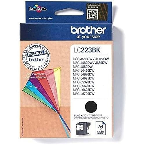 CARTUCCIA BROTHER LC-223 BLACK ORIGINALE