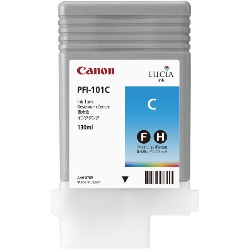 CARTUCCIA CANON PFI-102 CIANO ORIGINALE SCADUTA GARANTITA!