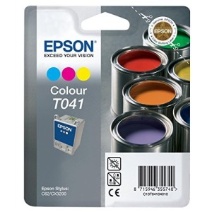 CARTUCCIA EPSON T041 ORIGINALE C13T04104010