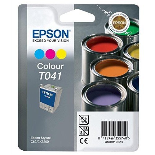 CARTUCCIA EPSON T041 ORIGINALE C13T04104010