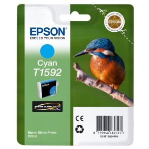 CARTUCCIA EPSON T1592 CYANO ORIGINALE R2000