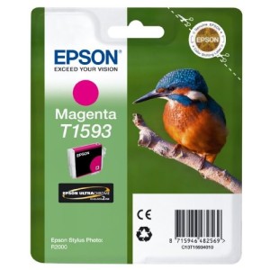 CARTUCCIA EPSON T1593 MAGENTA ORIGINALE R2000