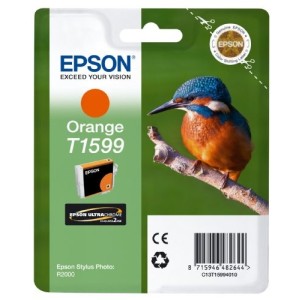 CARTUCCIA EPSON T1599 ORANGE ORIGINALE R2000