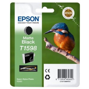 CARTUCCIA EPSON T1598 MATTE BLACK ORIGINALE R2000