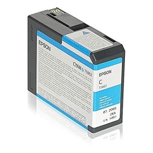 CARTUCCIA EPSON T5802 CIANO ORIGINALE SCADUTA 80ML