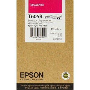 CARTUCCIA EPSON T605B MAGENTA ORIGINALE SCADUTA GARANTITA!