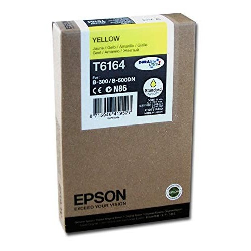 CARTUCCIA EPSON T6164 YELLOW ORIGINALE SCADUTA GARANTITA!