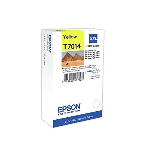 CARTUCCIA EPSON T7014 GIALLA XXL ORIGINALE