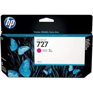 CARTUCCIA HP 727 MAGENTA ORIGINALE SCADUTA B3P20A