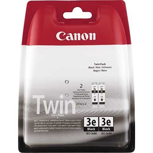 CARTUCCIA ORIGINALE CANON BCI-3BK TWINPACK