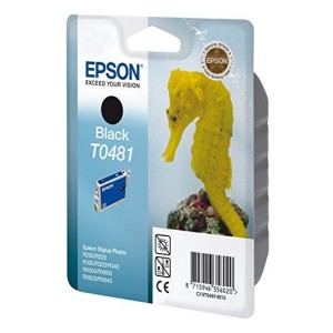 CARTUCCIA ORIGINALE EPSON C13T04814010 T0481 NERO