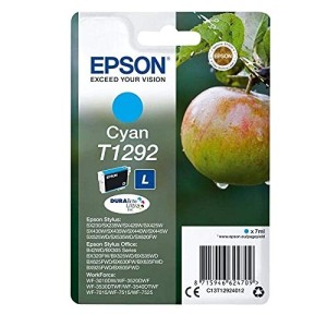 CARTUCCIA ORIGINALE EPSON C13T12924010 T1292 L CIANO