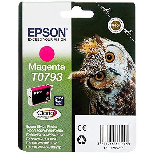 CARTUCCIA ORIGINALE EPSON C13T07934010 T0793 MAGENTA