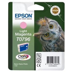 CARTUCCIA ORIGINALE EPSON C13T07964010 T0796 LIGHT MAGENTA